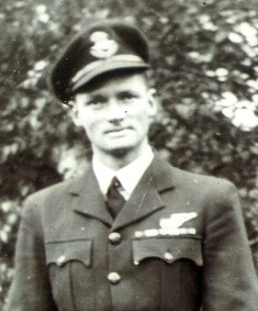Ken Aitken during WW II.